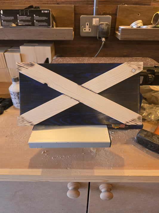 Small 3D Scottish Flag