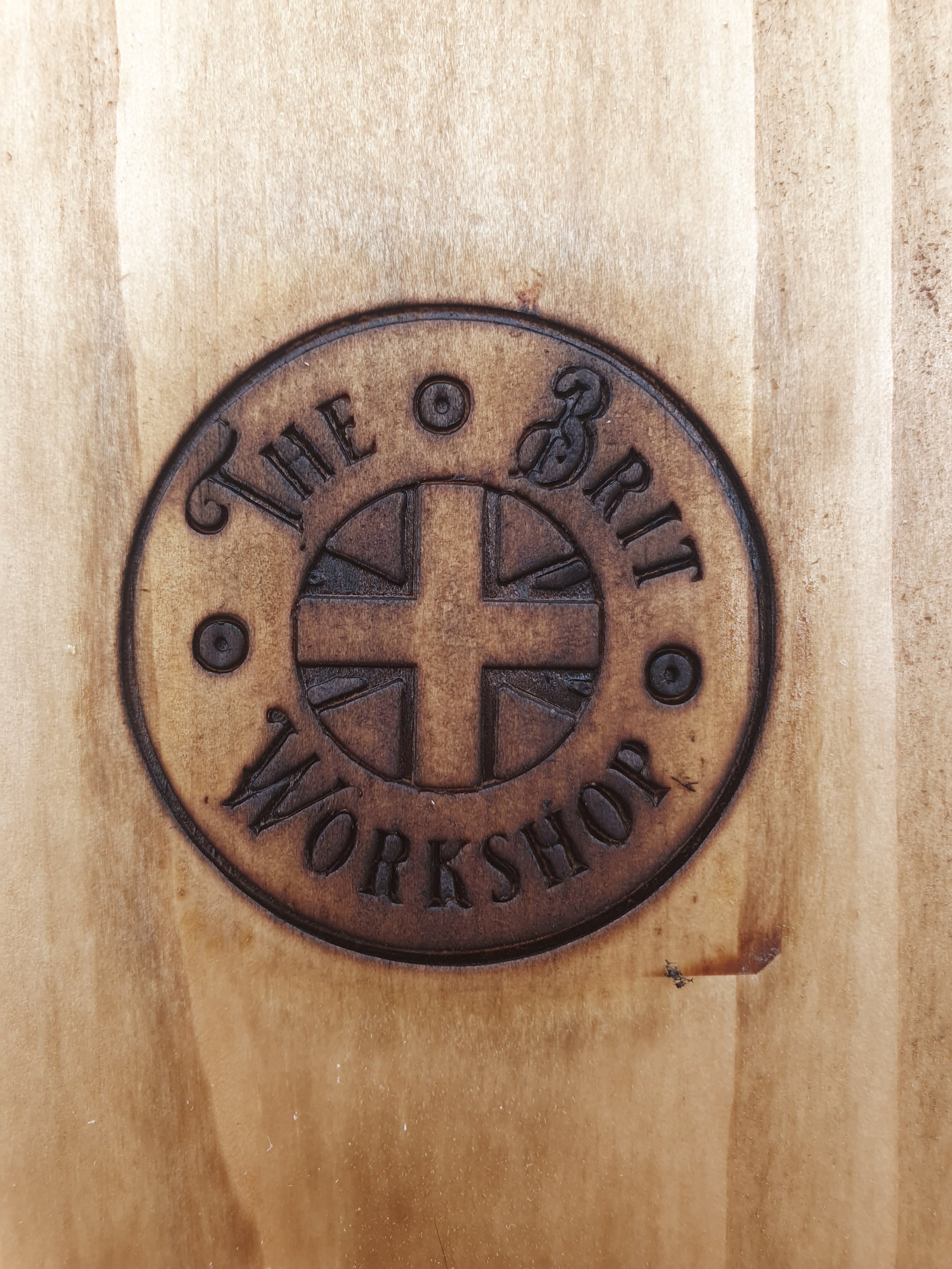 Rustic wall mounted bottle opener with cap catcher bucket - The Brit Workshop