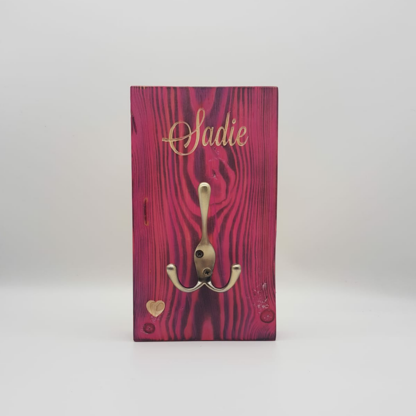 Personalised bag & coat hook - The Brit Workshop
