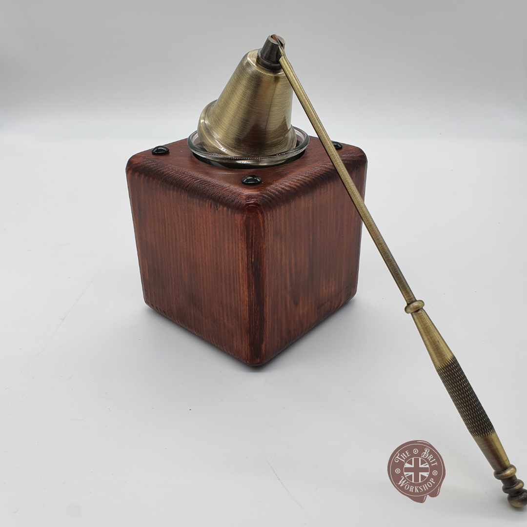 Rustic votive candle holder - The Brit Workshop