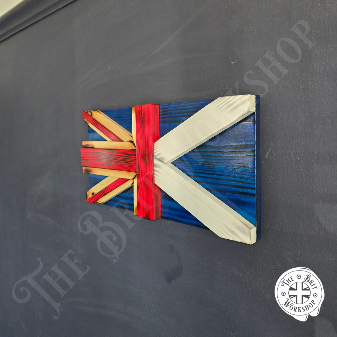 Small 3D British & Scottish flag