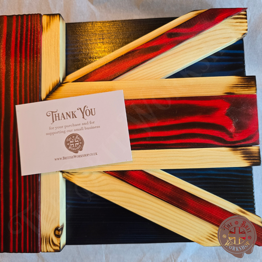 Small 3D British flag