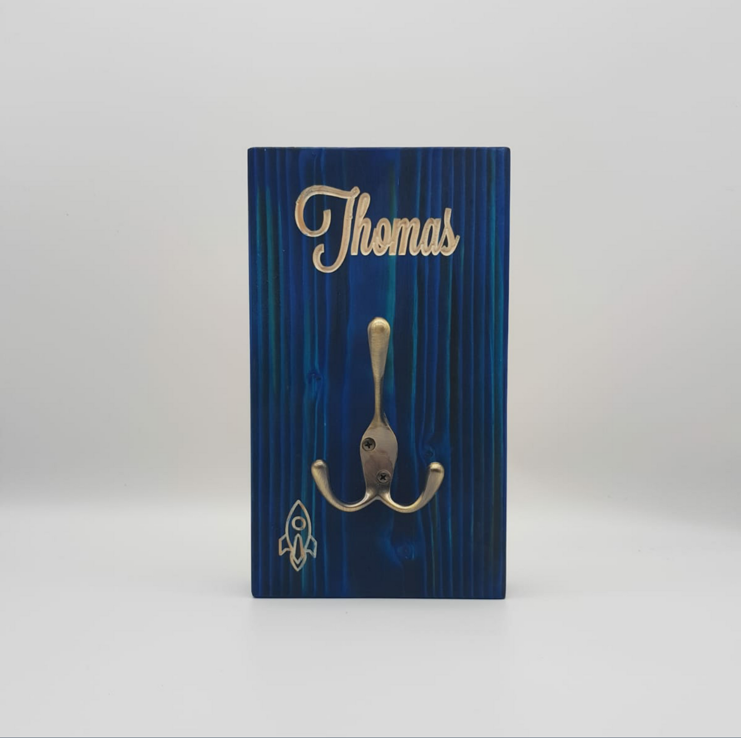 Personalised bag & coat hook - The Brit Workshop