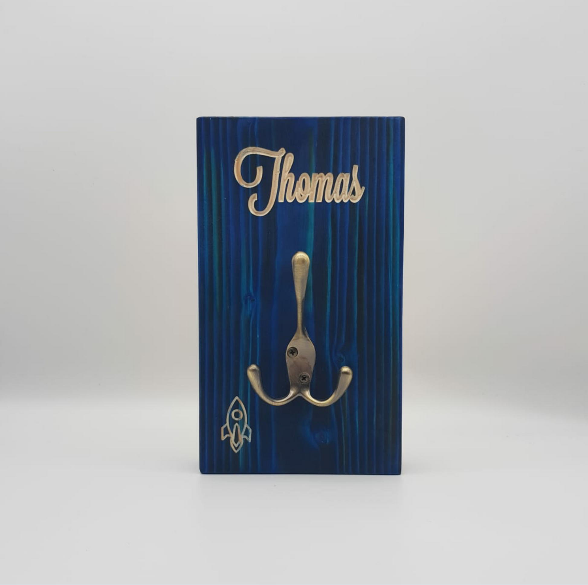 Personalised bag & coat hook - The Brit Workshop