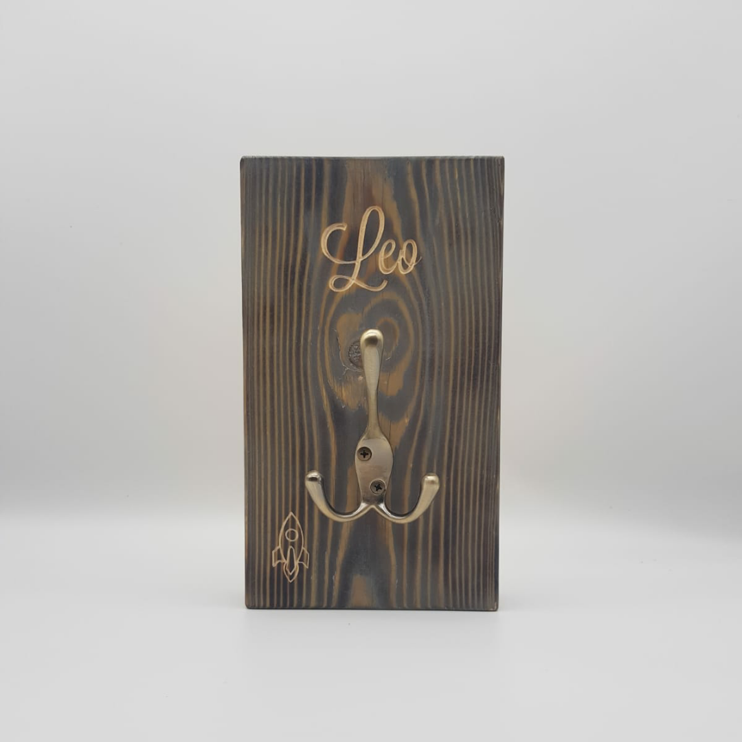 Personalised bag & coat hook - The Brit Workshop