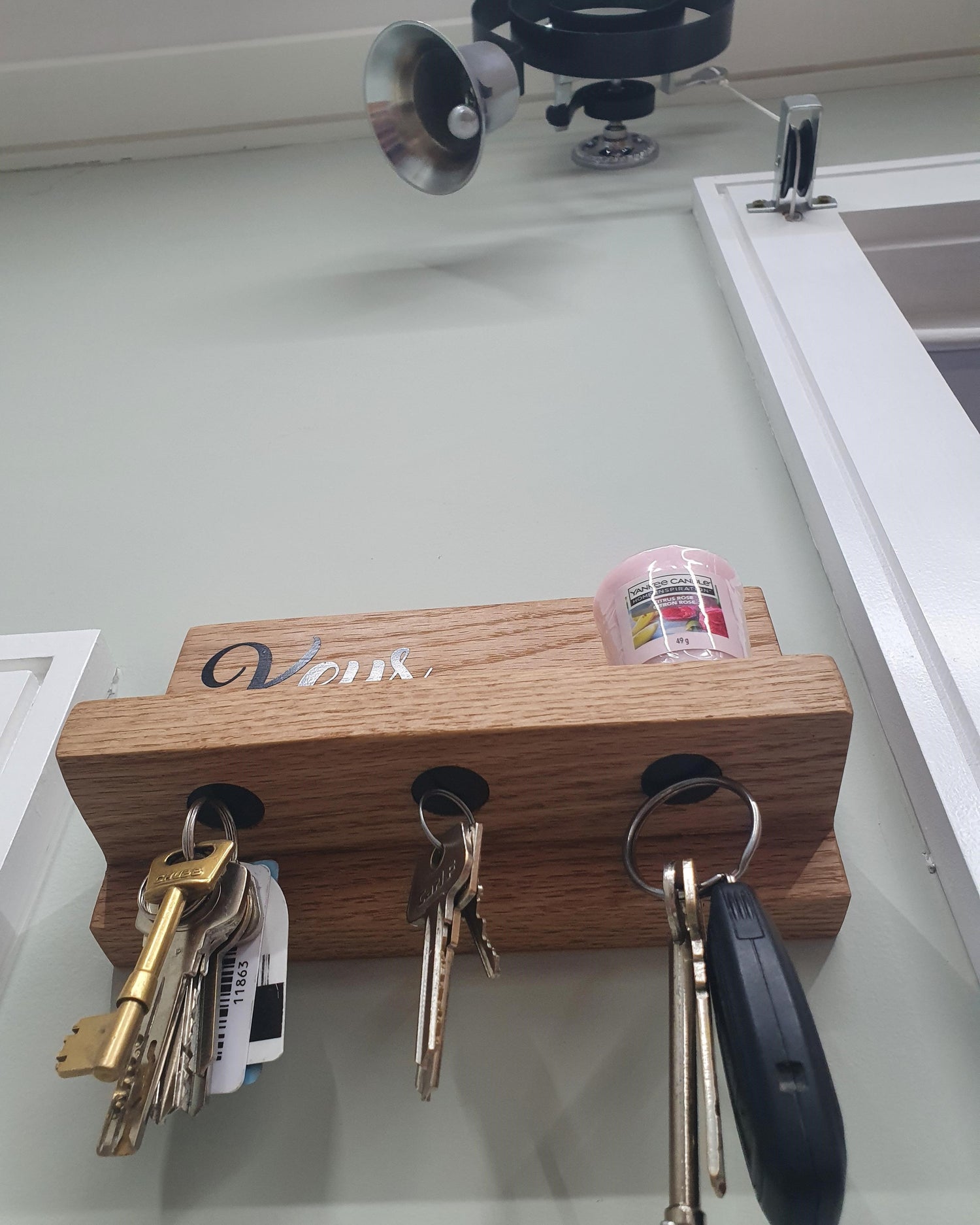 Magnetic key holder shelf - The Brit Workshop