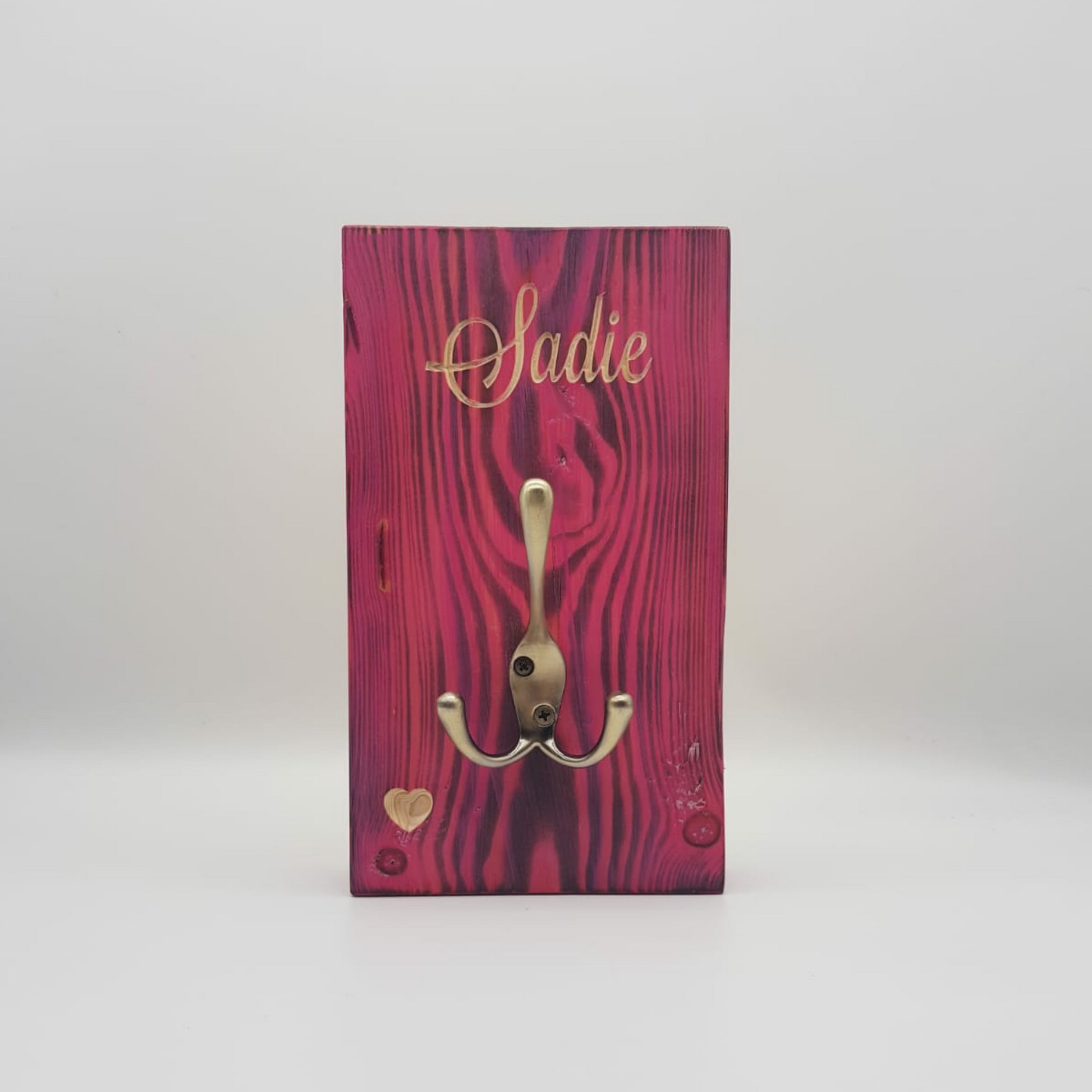 Personalised bag & coat hook - The Brit Workshop